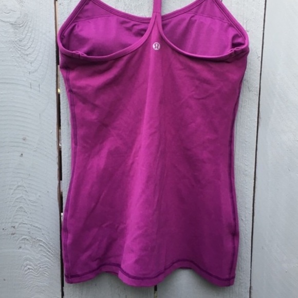 Lululemon Y Tank Purple Size 6 - Picture 2 of 4